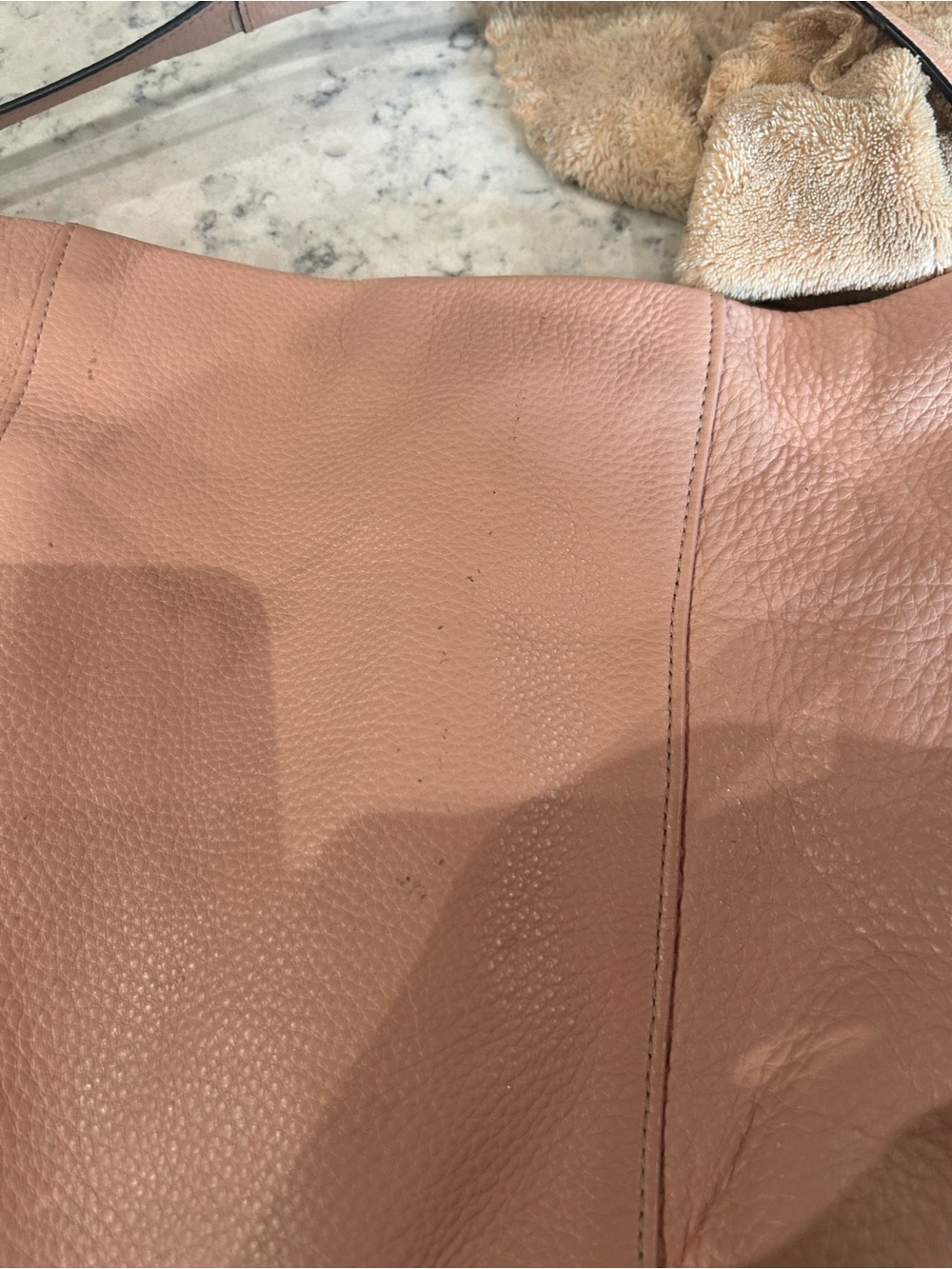 Coach Blush Pink Pebbled Leather Shoulder Bag - Picture 14 of 14